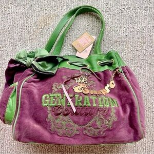 Brand new Y2K velour Juicy Couture dreamer purse